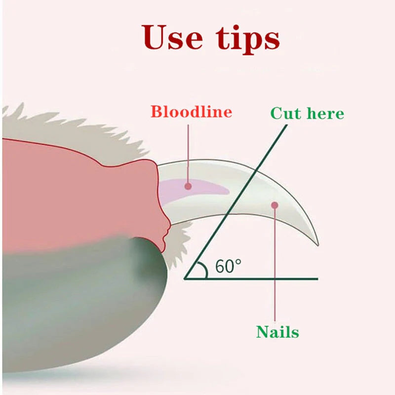 Ultimate Pet Nail Clipper with LED Light - Precision Grooming Scissors for Safe & Easy Claw Care
