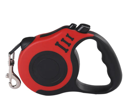 16.5FT Automatic Retractable Dog Leash with Collar for Effortless Walking - Free Shipping in the US