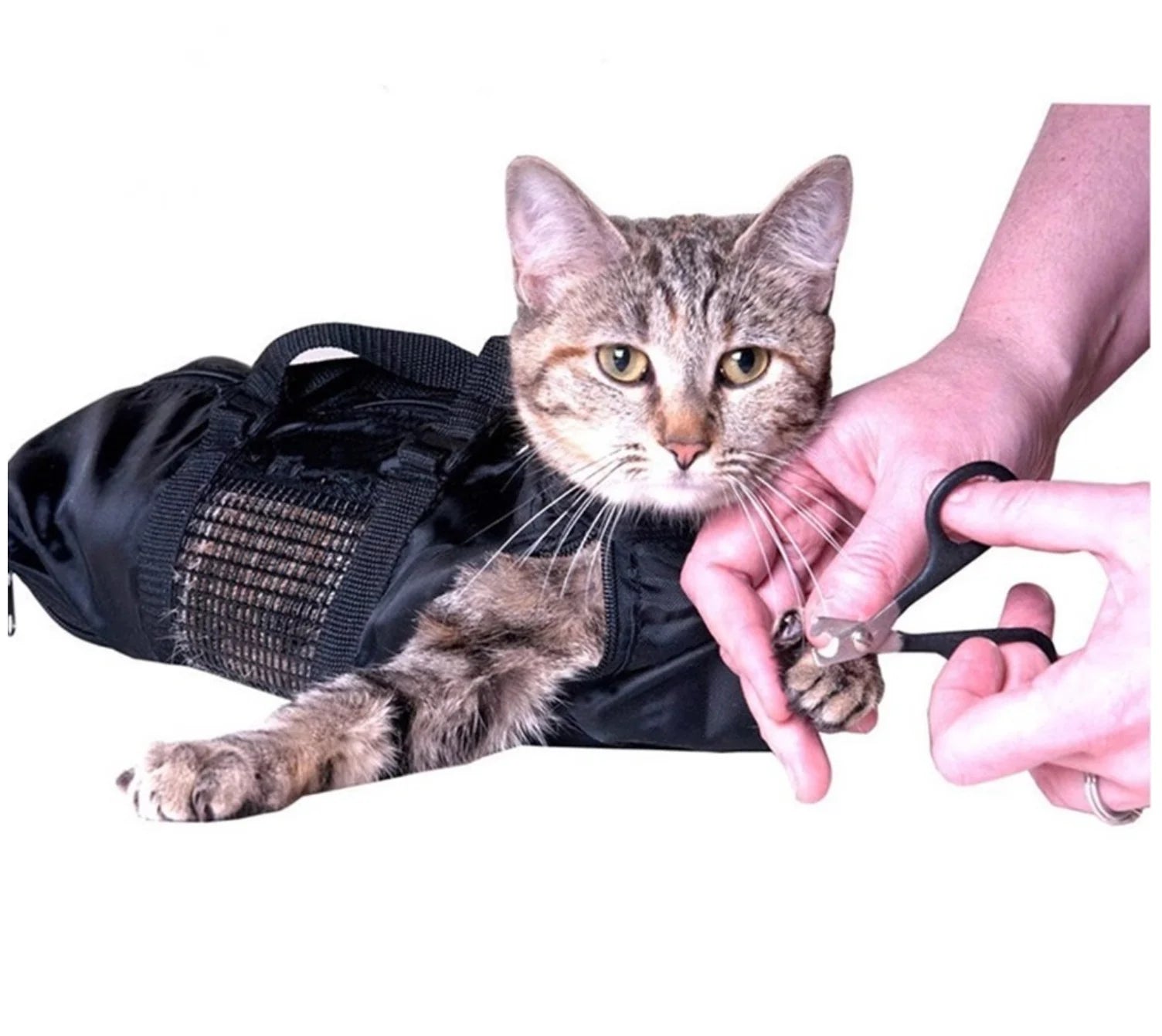 Ultimate Cat Grooming Bag - Anti-Scratch Bathing Restraint for Stress-Free Washing!