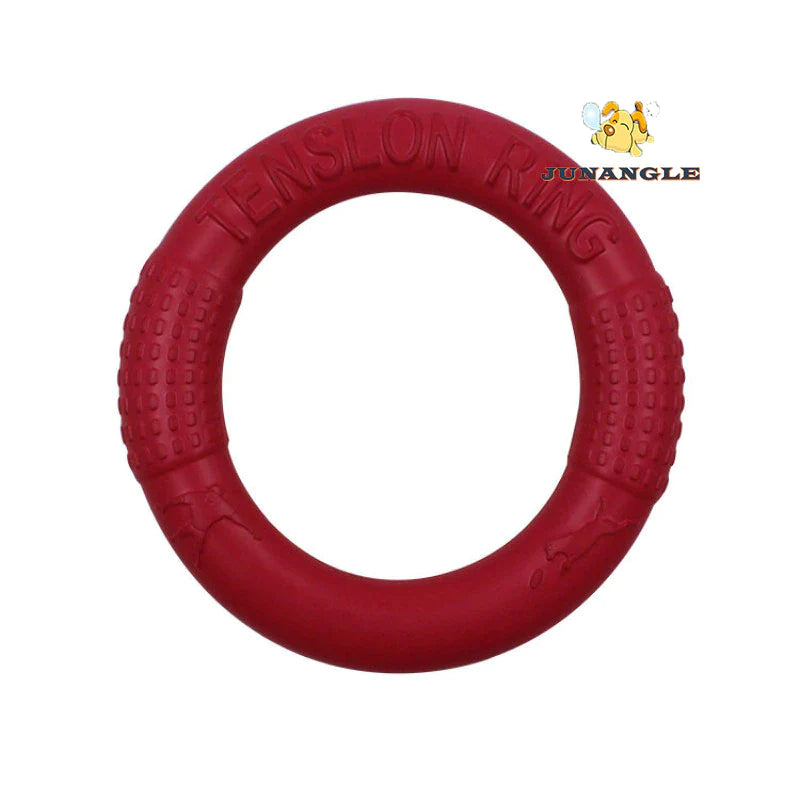 Durable 18CM EVA Dog Flying Disc - Interactive Outdoor Toy for Training and Play