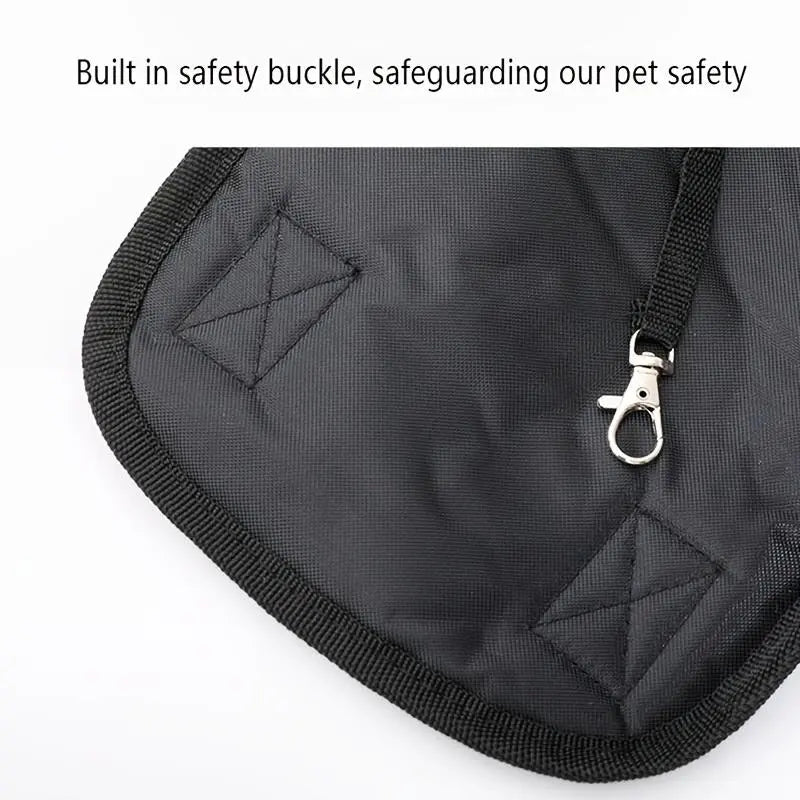 Portable Breathable Pet Carrier Backpack with Double Shoulder Mesh Design for Outdoor Activities - Durable and Lightweight Construction