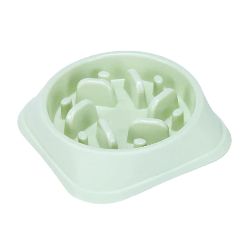 Non-Slip Slow Feeder Bowl for Small Dogs and Cats - Choke-Proof Pet Food Dish