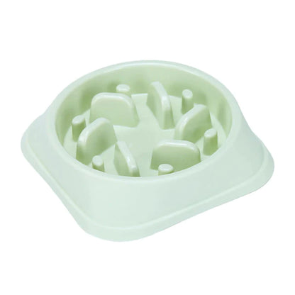 Non-Slip Slow Feeder Bowl for Small Dogs and Cats - Choke-Proof Pet Food Dish