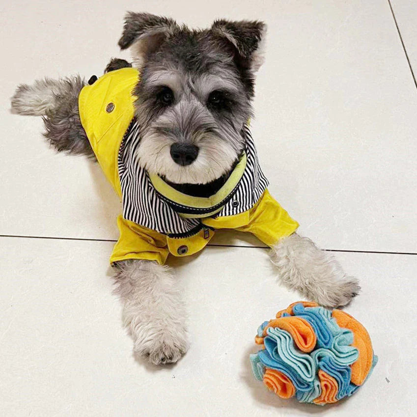 Interactive Snuffle Ball Dog Puzzle Toy - Boost IQ & Slow Feed for Cats and Dogs