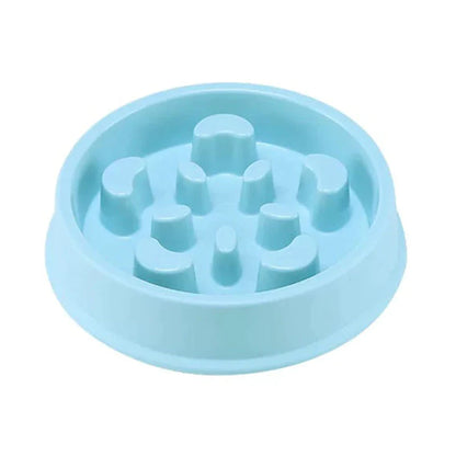 Non-Slip Slow Feeder Bowl for Small Dogs and Cats - Choke-Proof Pet Food Dish