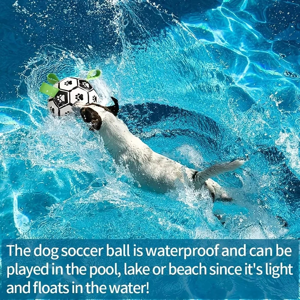 Engaging Interactive Dog Soccer Ball - Durable Automatic Jumping Toy for All Dog Sizes, USB Rechargeable, Perfect for Keeping Your Pup Entertained!
