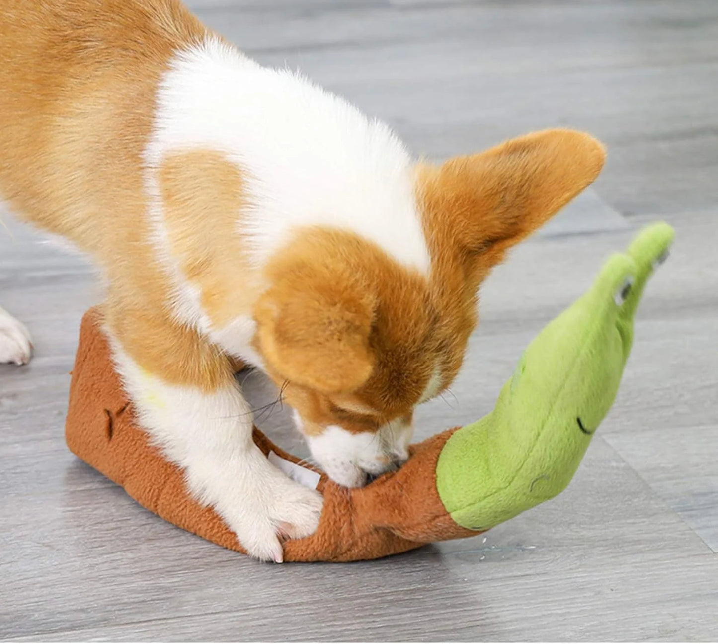 Interactive Pet Snail Plush Toy for Dogs - Sniffing Training & Stress Relief, Perfect for All Sizes!