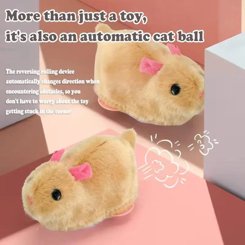 Smart Cat Toy: USB Rechargeable Auto-Rolling Ball for Engaging Hands-Free Play with Indoor Cats