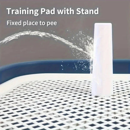 Ultimate Dog Potty Training Solution - Reusable Plastic Pee Pad Holder with Removable Net for Easy Cleanup