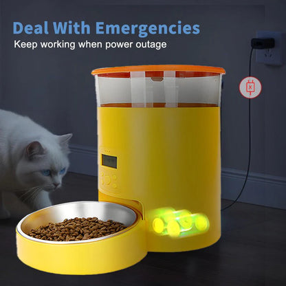 HEYBO WiFi-Enabled 6L Automatic Cat and Dog Feeder