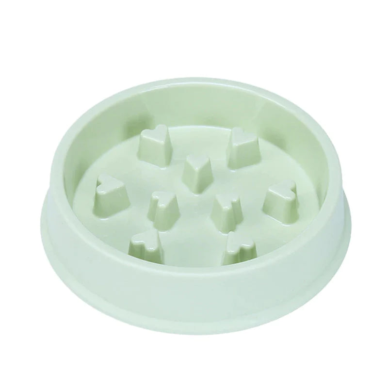 Non-Slip Slow Feeder Bowl for Small Dogs and Cats - Choke-Proof Pet Food Dish