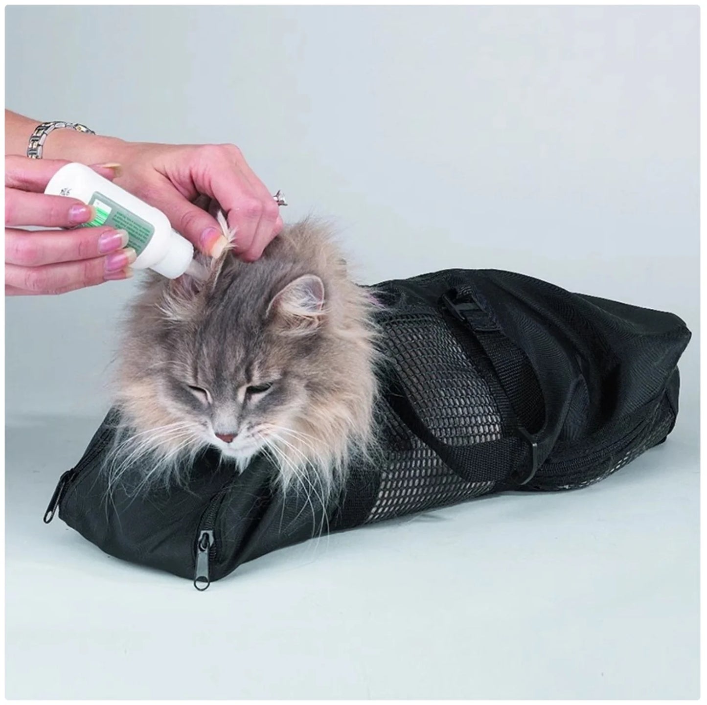 Ultimate Cat Grooming Bag - Anti-Scratch Bathing Restraint for Stress-Free Washing!