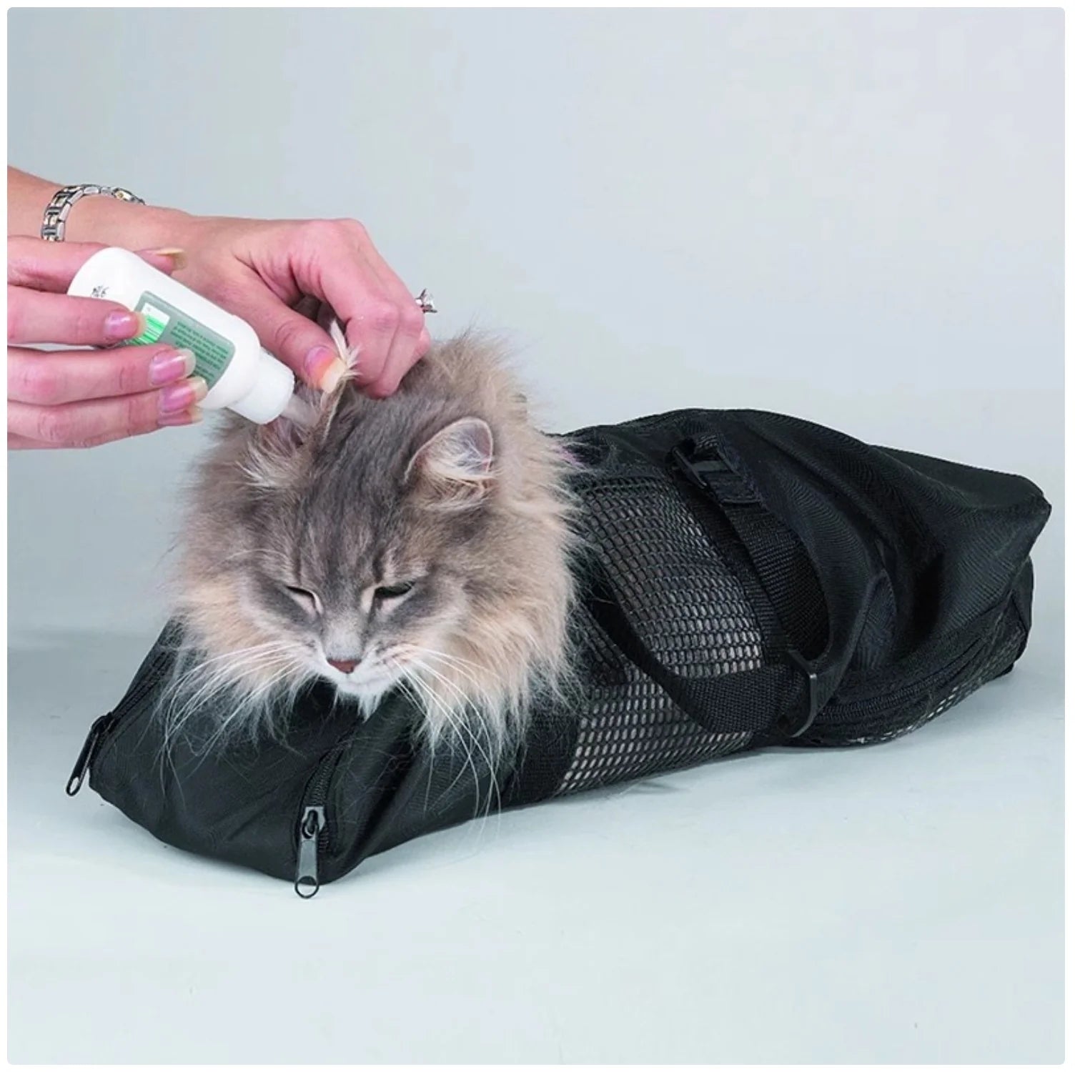Ultimate Cat Grooming Bag - Anti-Scratch Bathing Restraint for Stress-Free Washing!
