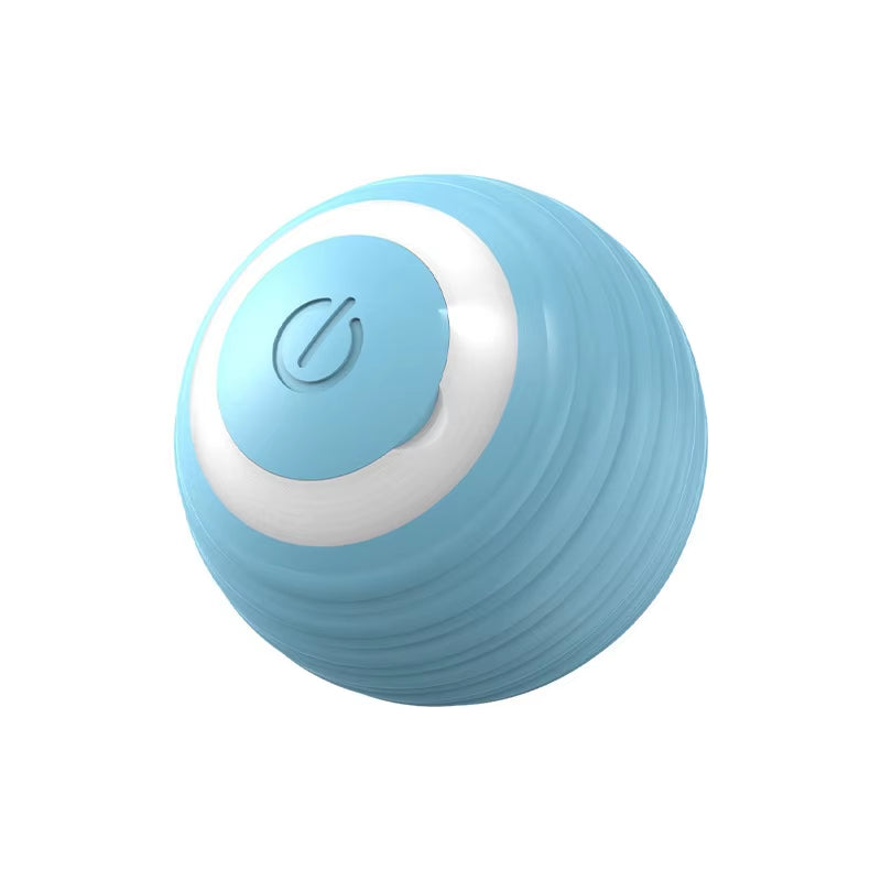 Rechargeable Interactive Cat Toy Ball with Dual Modes for Indoor Play - Automatic Moving Teaser Game for Kittens