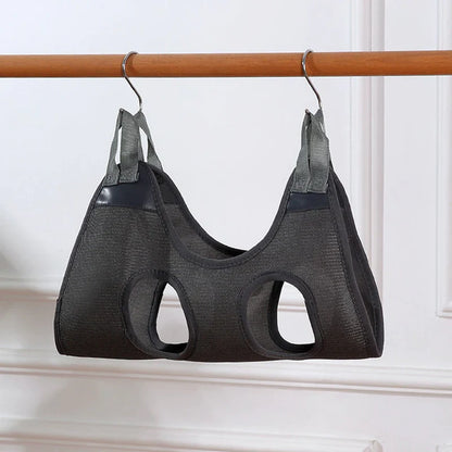 Ultimate Cat Grooming Restraint Bag - Anti-Scratch Nail Cutting & Bathing Hammock for Stress-Free Pet Beauty!