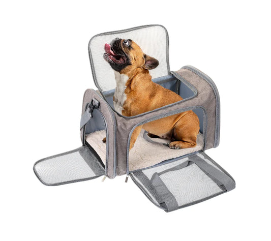 Ultimate Soft-Sided Pet Carrier for Cats and Dogs - Perfect for Travel and Comfort
