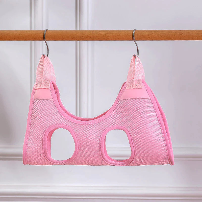 Ultimate Cat Grooming Restraint Bag - Anti-Scratch Nail Cutting & Bathing Hammock for Stress-Free Pet Beauty!