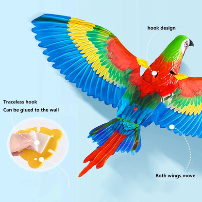 Interactive Electric Flying Bird Cat Toy - Engaging Teaser Stick for Cats and Dogs