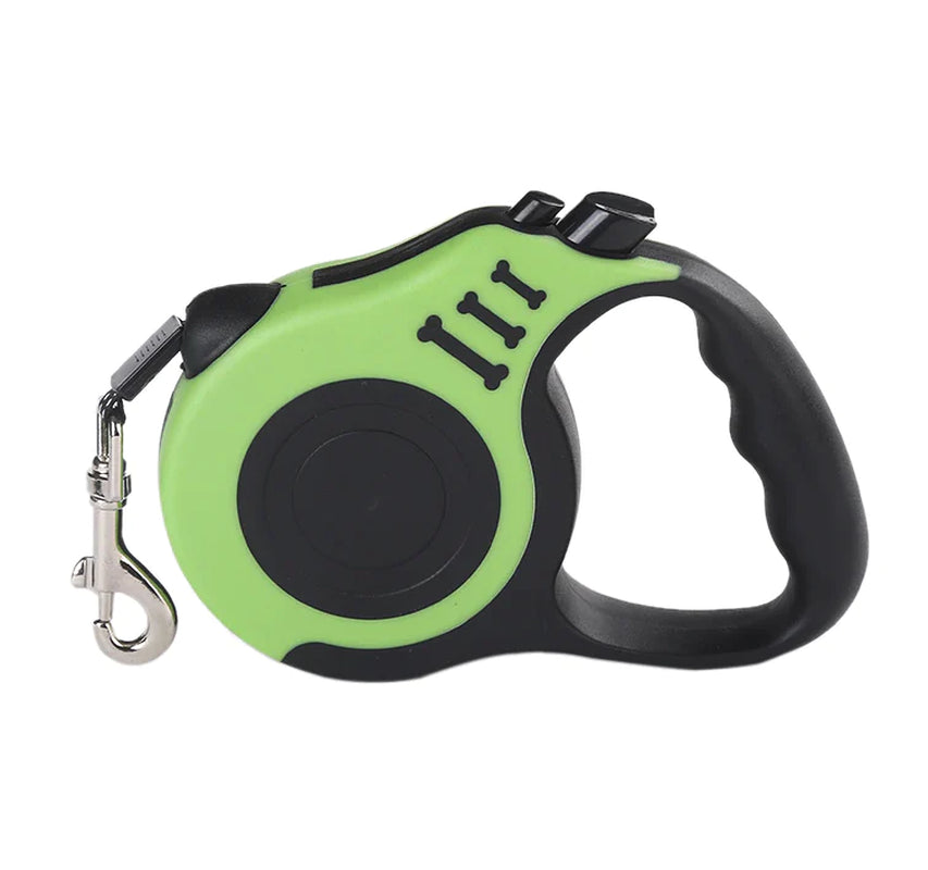 16.5FT Automatic Retractable Dog Leash with Collar for Effortless Walking - Free Shipping in the US