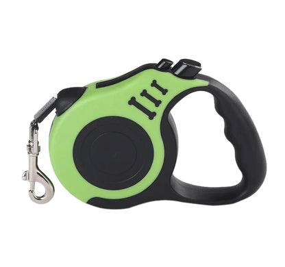 16.5FT Automatic Retractable Dog Leash with Collar for Effortless Walking - Free Shipping in the US
