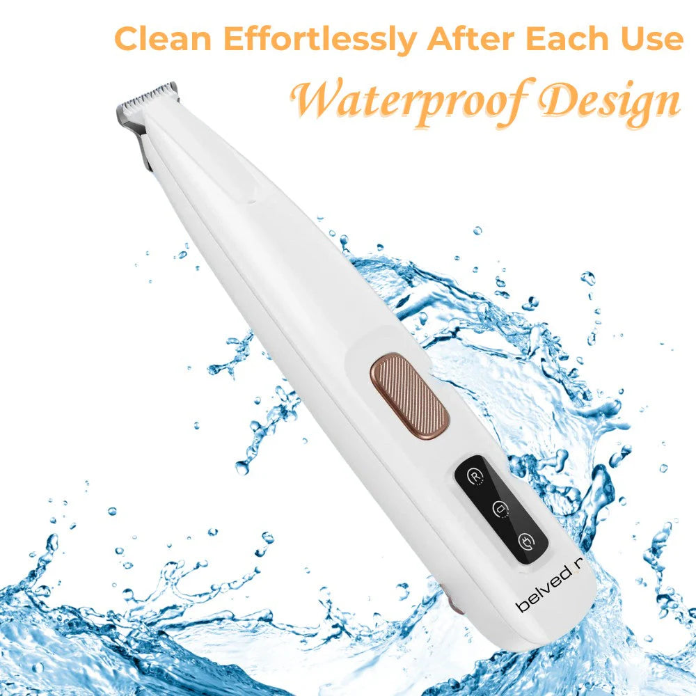 Whisper-Quiet Cordless Cat Grooming Trimmer Kit - Perfect for Stress-Free Grooming