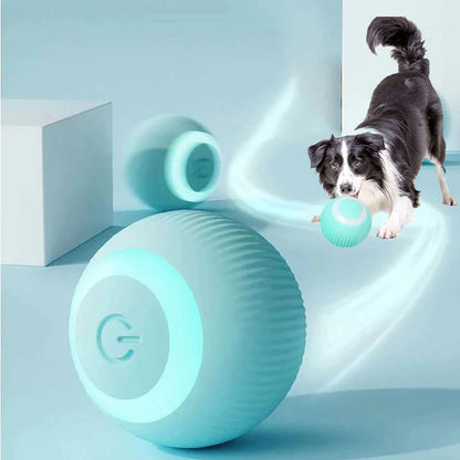 Smart Electric Rolling Ball Toy for Small Dogs and Cats - Interactive Self-Moving Pet Accessory