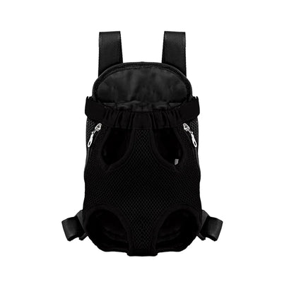 Adjustable Pet Carrier Backpack for Cats and Dogs - Portable Outdoor Travel Bag for Camping and Hiking