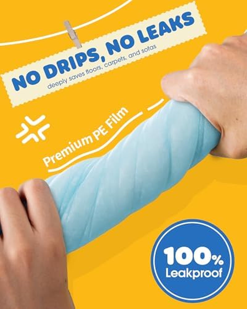 50-Pack Extra Large Puppy Pads - 34" X 28" Leakproof, Quick-Dry & Highly Absorbent Dog Pads for Effortless Potty Training
