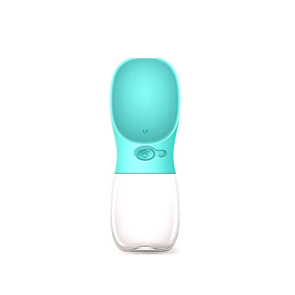 Portable Pet Water Bottle and Feeder for Dogs and Cats - Ideal for Outdoor Travel and Hydration