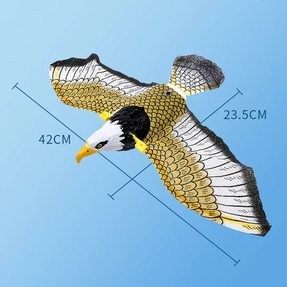 Interactive Electric Flying Bird Cat Toy - Engaging Teaser Stick for Cats and Dogs