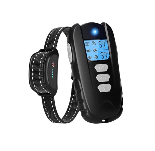 Ultimate Dog Training Collar with Remote – Waterproof Shock Collar for Dogs 10-120 lbs, 2000FT Range, Rechargeable with Beep, Vibration, Shock & Flashlight Modes