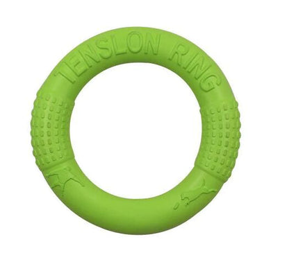 Durable 18CM EVA Dog Flying Disc - Interactive Outdoor Toy for Training and Play