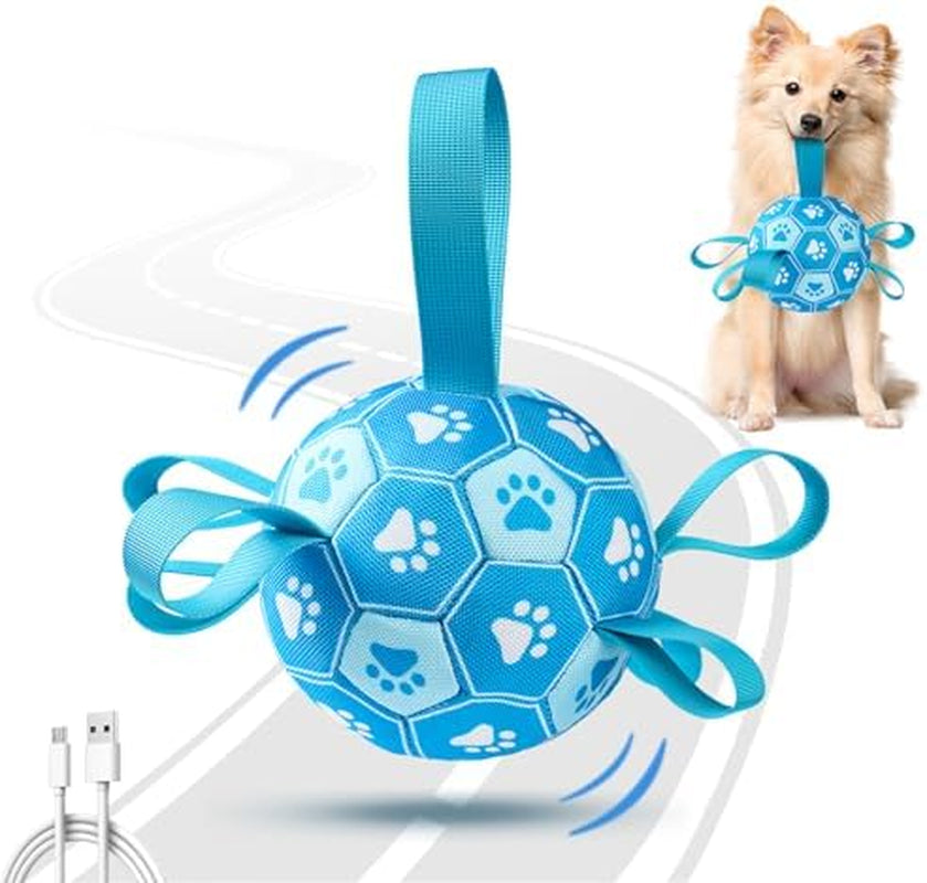 Engaging Interactive Dog Soccer Ball - Durable Automatic Jumping Toy for All Dog Sizes, USB Rechargeable, Perfect for Keeping Your Pup Entertained!