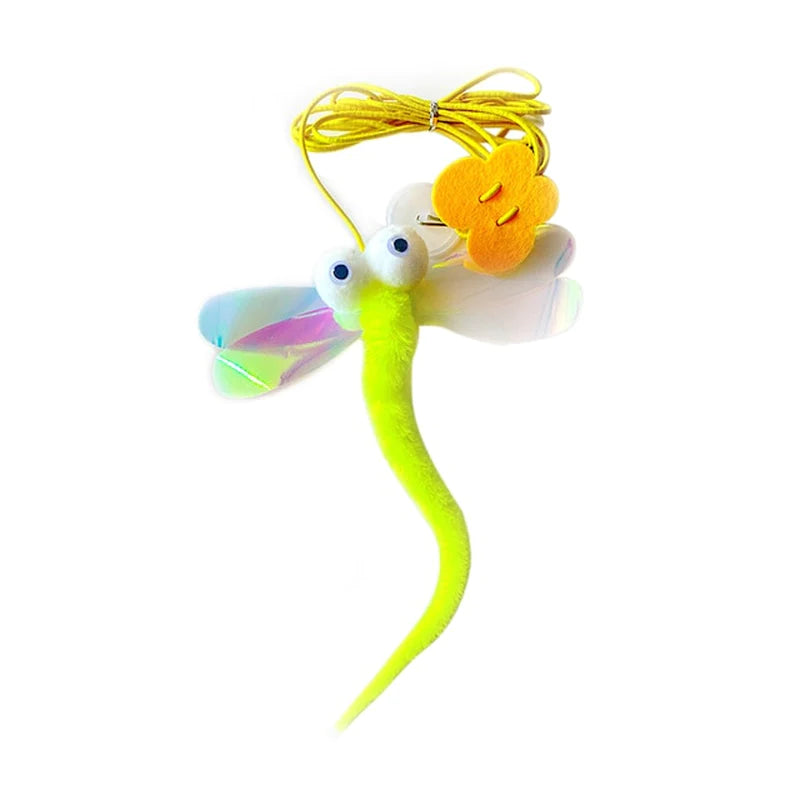 Interactive Electric Flying Bird Cat Toy - Engaging Teaser Stick for Cats and Dogs