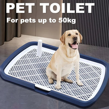 Ultimate Dog Potty Training Solution - Reusable Plastic Pee Pad Holder with Removable Net for Easy Cleanup