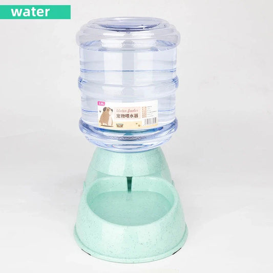 Automatic Large Capacity Pet Feeder & Water Dispenser for Dogs and Cats - Perfect Feeding Solution!
