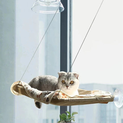 Cozy Hanging Cat Bed Hammock - Perfect Sunny Window Seat for Cats up to 20Kg!