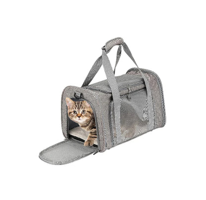 Ultimate Soft-Sided Pet Carrier for Cats and Dogs - Perfect for Travel and Comfort